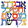  לקיר אותיות אלף בית הדפס צבעוני DOPZZ67A